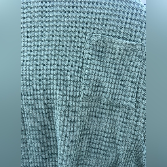 NWOT Melody Thomas Studio Long Sleeve Waffle Knit Top - Picture 8 of 9